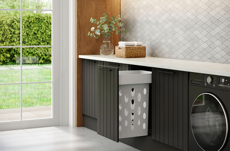 Blum Box Systems with Wesco Laundry Boy